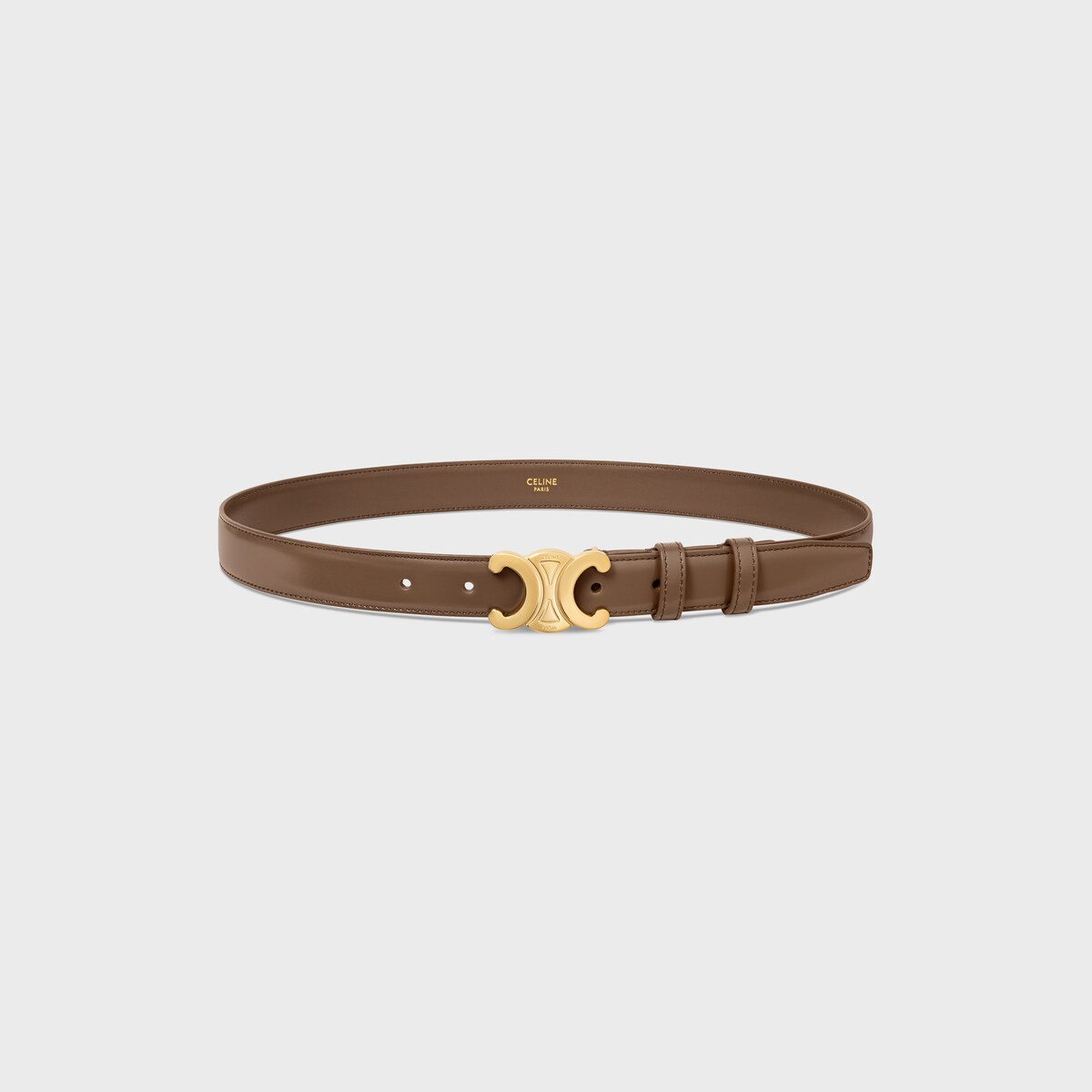 Medium Triomphe Belt in Taurillon Leather - Image 1